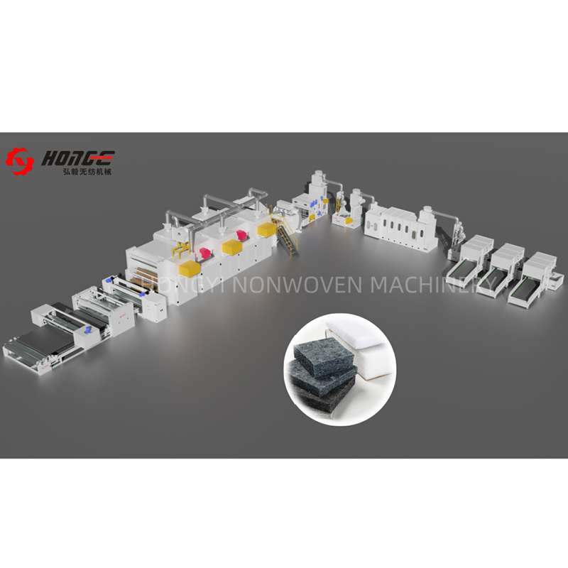 HYL Airlaid Waste Filt produksjonslinje